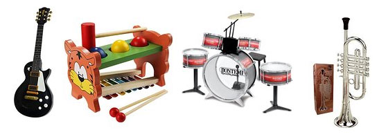 Instrumentos musicales para niños baratos