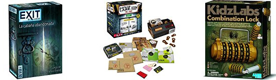 Juegos de mesa Escape Room